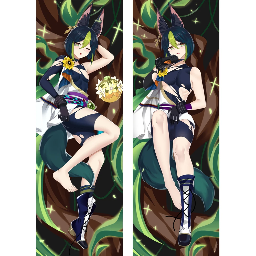 

Dakimakura Anime Tighnari (Genshin Impact) Pillowcase Double-sided Print Hugging Body Bed Pillow Cover Case Dropshipping