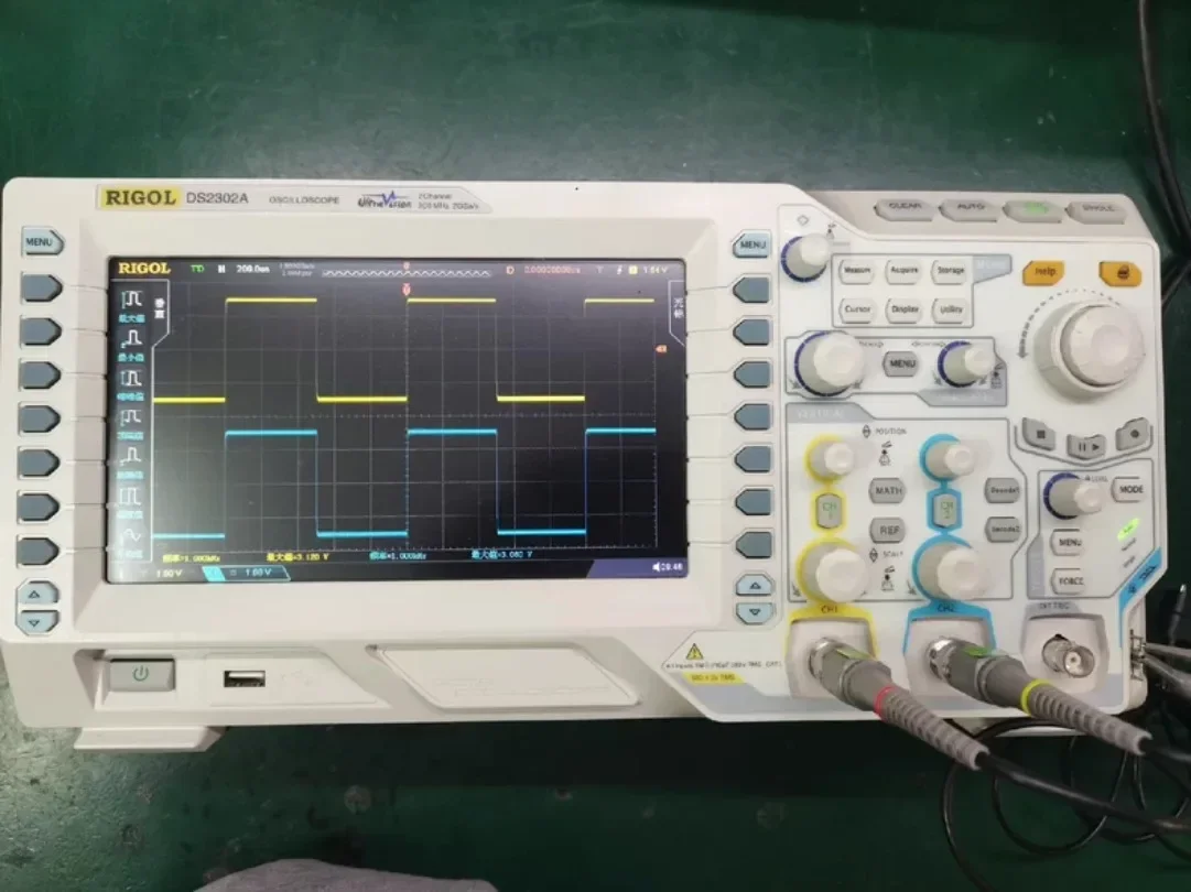 1PC RIGOL DS2302A Digital Oscilloscopes Dual Channel 2GSa/s Bandwidths 300MHz  In Stock #familitrade