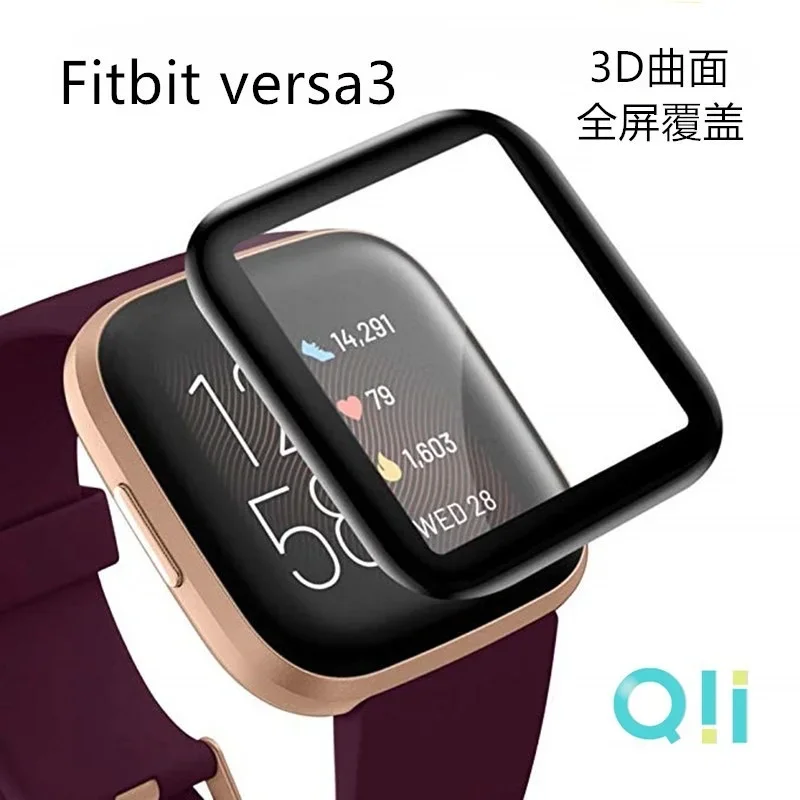 For Fitbit Sense 2 Versa3 2 4 Inspire 3 Charge 6 5 3D Curved Screen Protective Film Soft Flexible Anti - Scr
