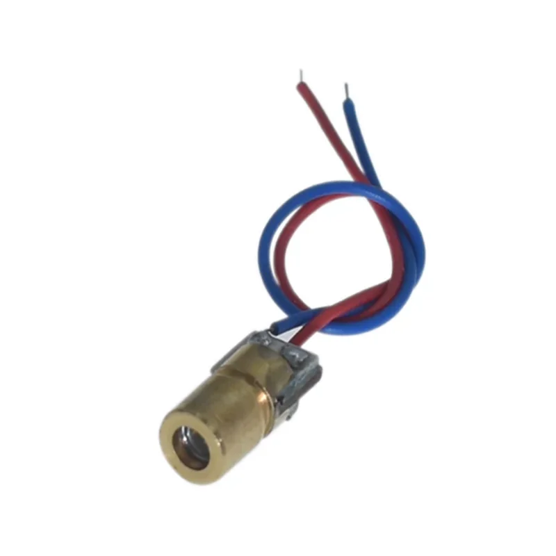 3V 5V 650nm 5mW Adjustable Laser Dot Diode Module Red Sight Copper Head Mini Laser Pointer
