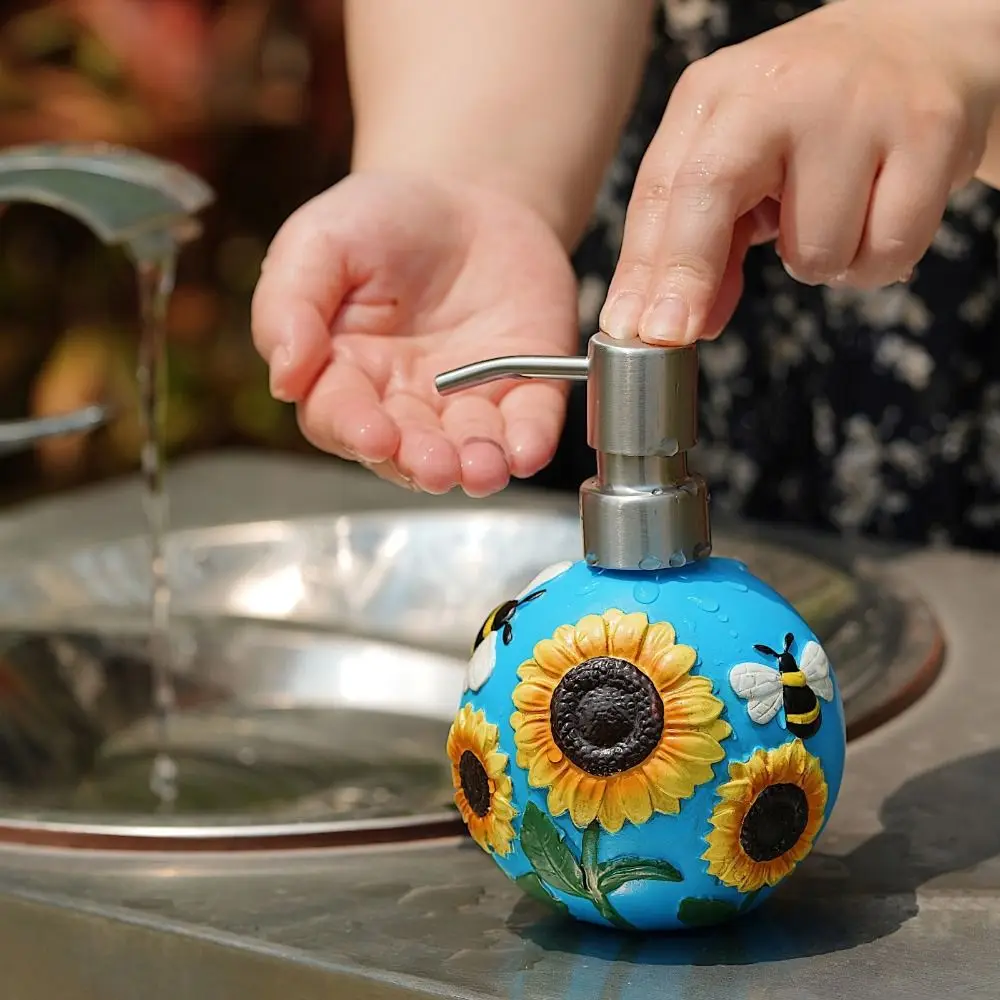 

Bathroom Accessories Creative Lotion Bottle Retro Style Resin Split Bottle Empty Bottle Fillable Hand Sanitizer Bottle Kitchen