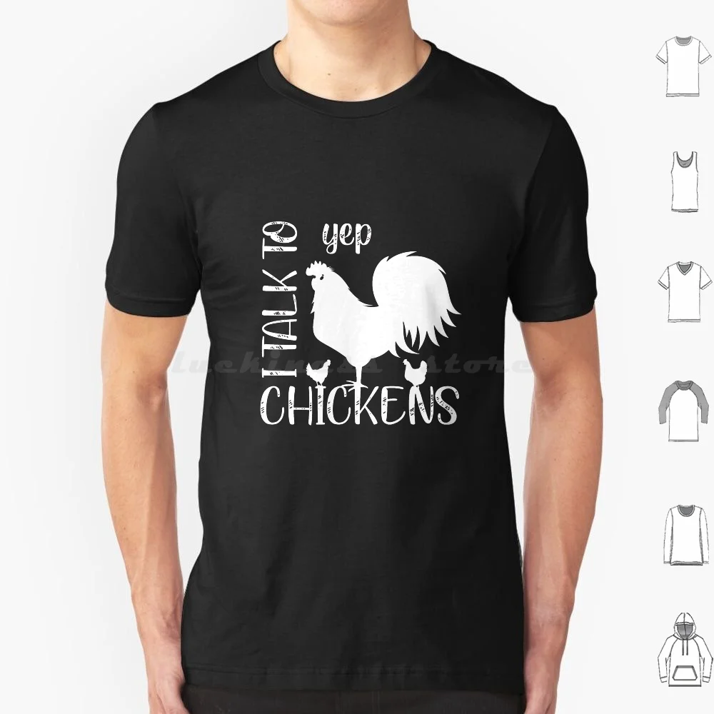 

Yep I Talk To Chickens Футболка большого размера 100% хлопок Yep I Talk To Chickens Yep I Talk To Chickens Svg Can You Teach Chickens To