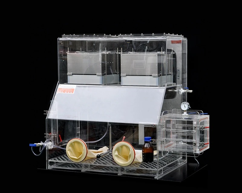 

Clean system glove box Fully transparent inert gas dust-free experimental operation box