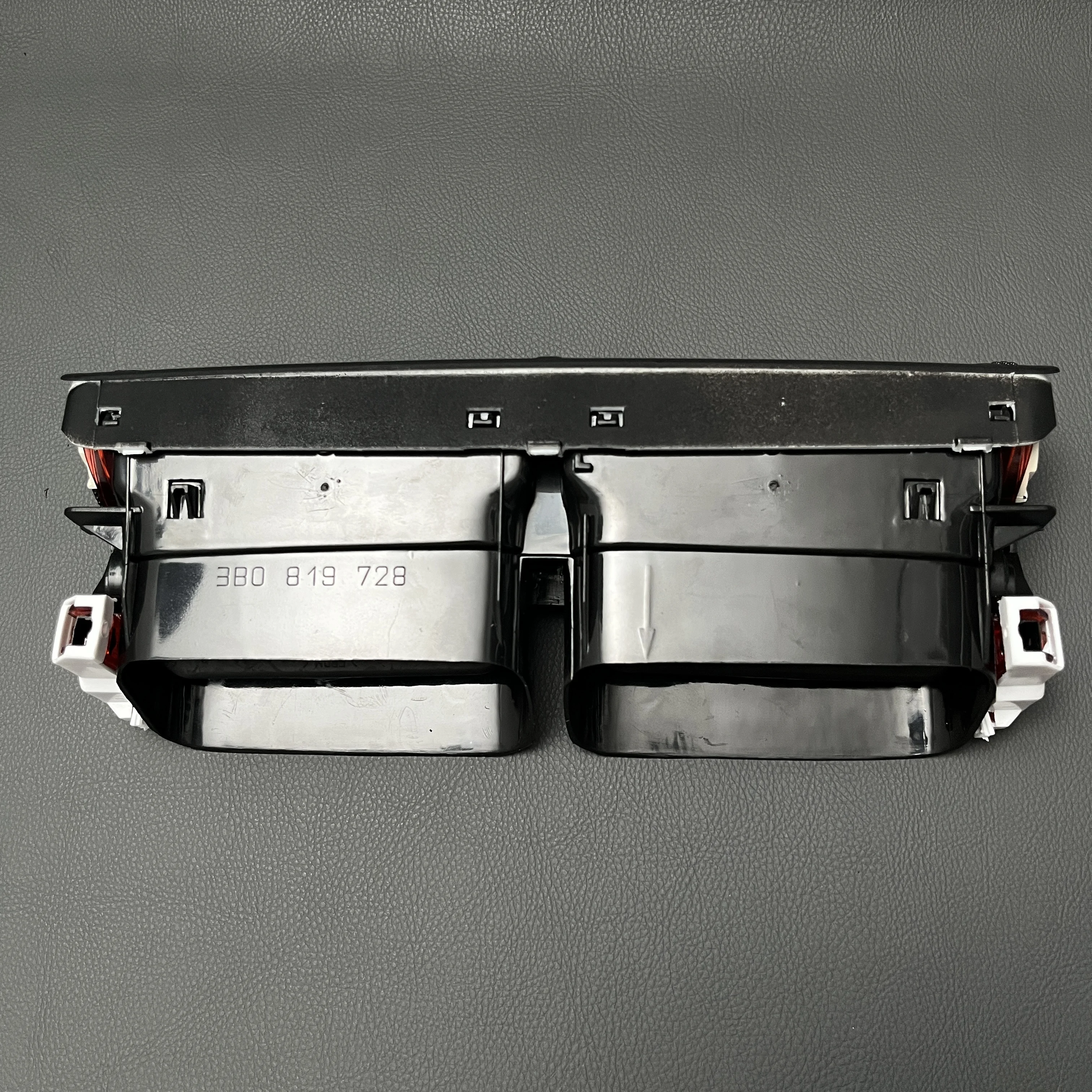 Für vw passat b5 1997-schwarze vordere Armaturen brett zentrale Entlüftung auslass a/c Heizung 3 b0819728 3 b0819703d 3 bd819704d – Detail 6