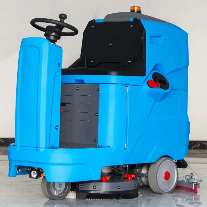 Self-Cleaning Workshop Floor Robot 4 In 1 Sweeping Mopping Automatic Industrial Floor Sweeper Machine