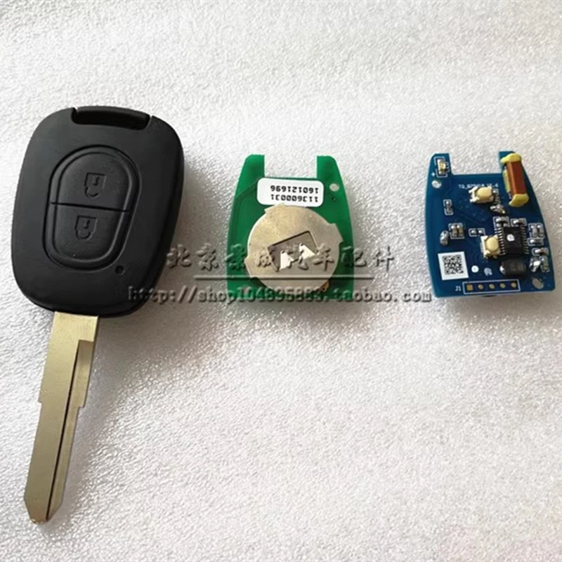 Car FOB Remote Key 434Mhz ID46 ID47 Chip for BAIC BC301 EC200 E130 EC220 EC3 BJEV E150 Baic D20 Car Intelligent Remote Key