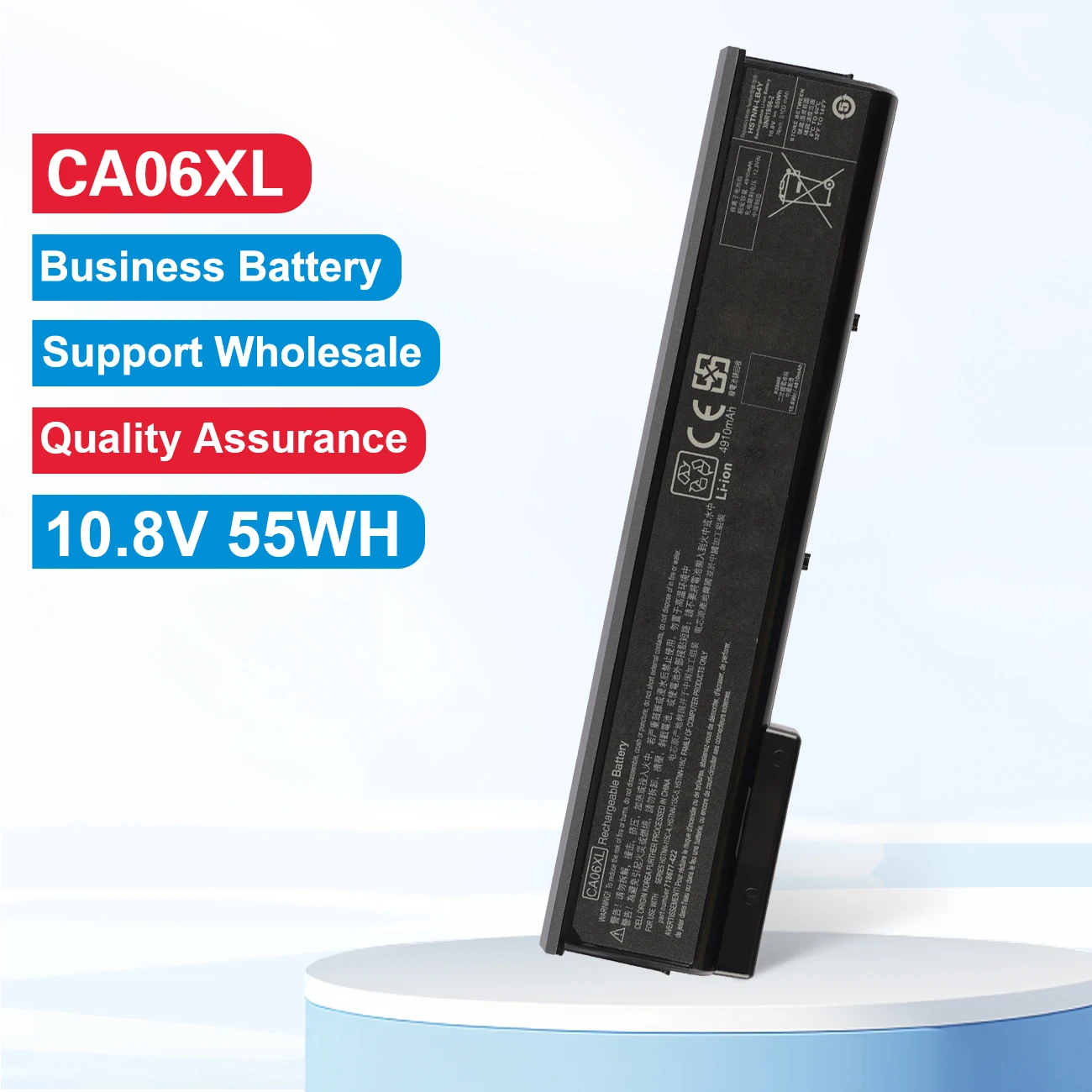 

KingSener CA06 CA06XL Laptop Battery For HP ProBook 640 645 655 650 G0 G1 HSTNN-IB4W HSTNN-DB4Y HSTNN-LB4X 718676-141 10.8V 55WH
