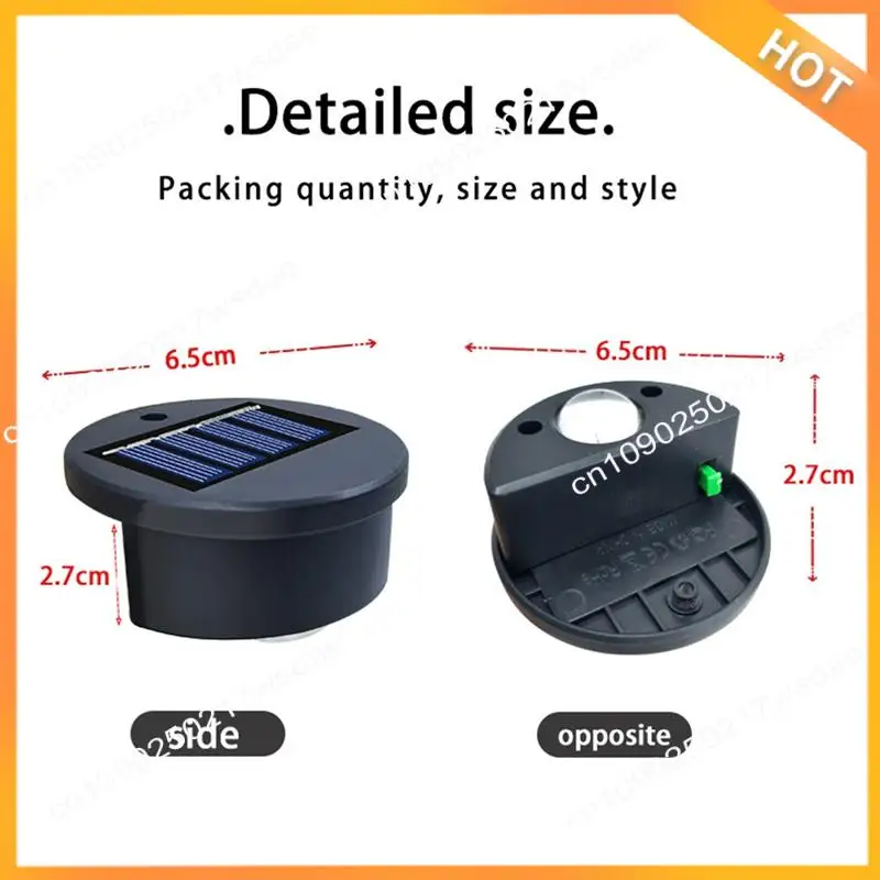 Paquete de 4 luces solares para piscina sobre el suelo X08A, luz lateral impermeable para piscina, para alrededor de piscina, cascada, escaleras, valla, terraza