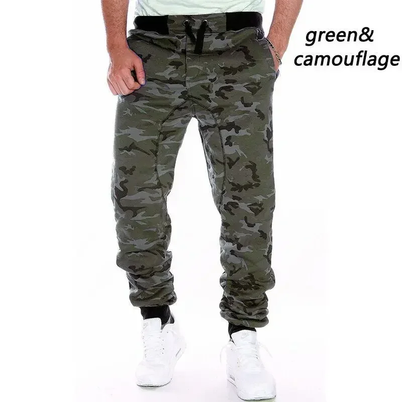 CamSolomon-Pantalon de jogging militaire en pur coton pour homme, sarouel crayon, confortable, fjCamo, printemps, automne, 2023