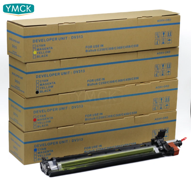

Узел разработчика DV313 для Konica Minolta BHC308 368 458 558 658, детали копировального аппарата, блок разработчика