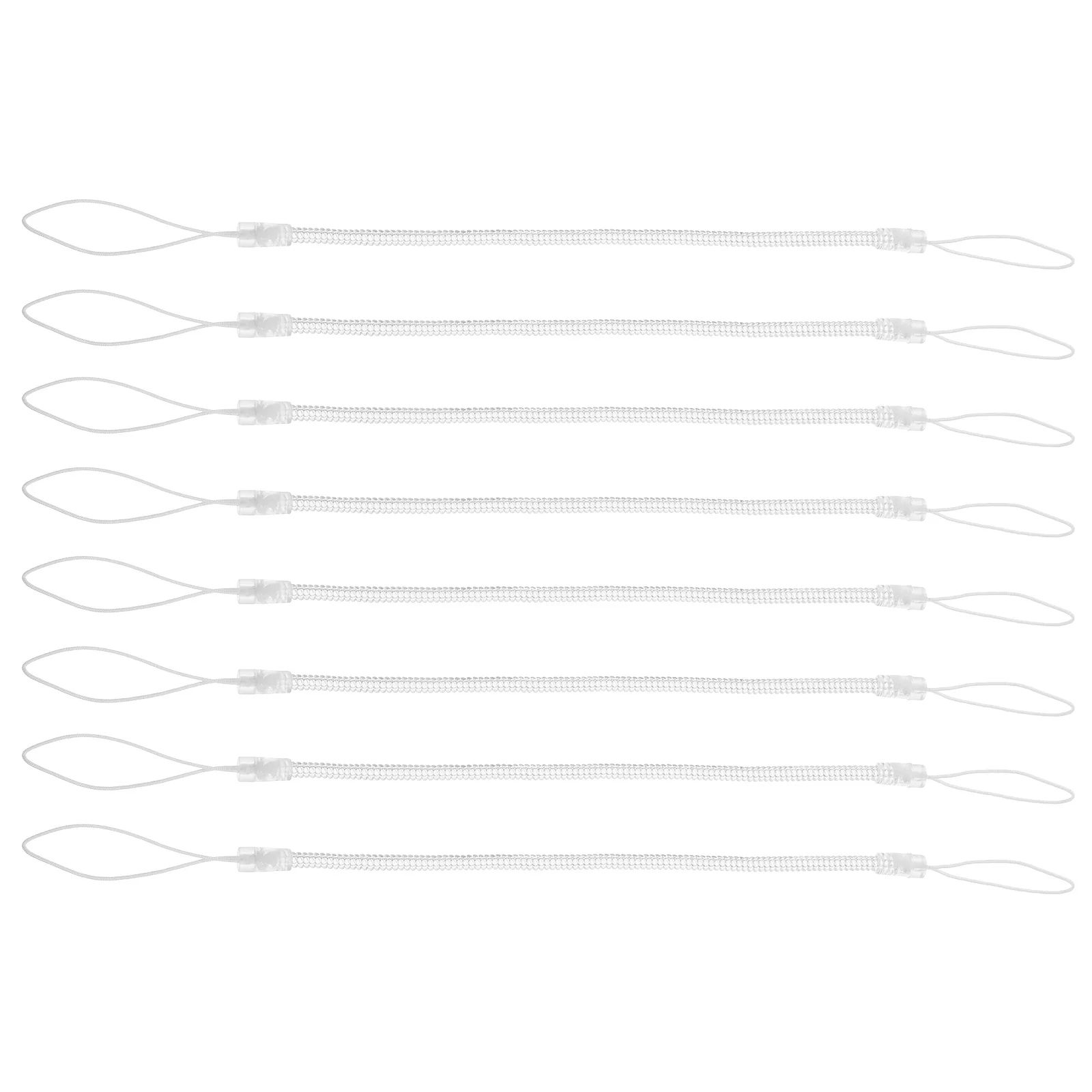 

8pcs Stylus Pen Spring Rope Anti-Lost Lanyard For Touchscreen Pens Keys Phones Retractable Cord Portable Pen Leash Hanging Strap