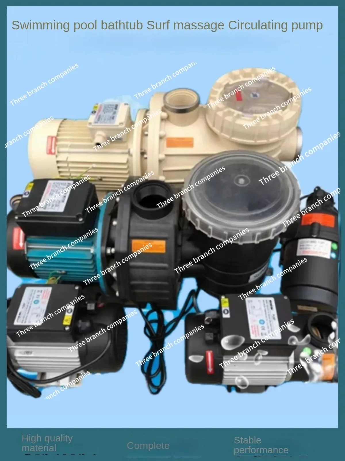 Swimming Pool Maternal and Infant Center Surf Massage Hair Filter Water Pump Accessories DXD315EM1100W/Hair Filter Pump 750W