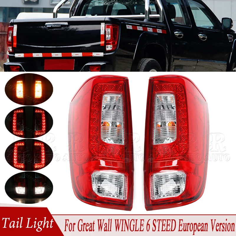 

Rear Bumper Tail Light Reversing Lamp For Great Wall WINGLE 6 STEED STEED 6 European Version For Car Tail Lamp Assembly