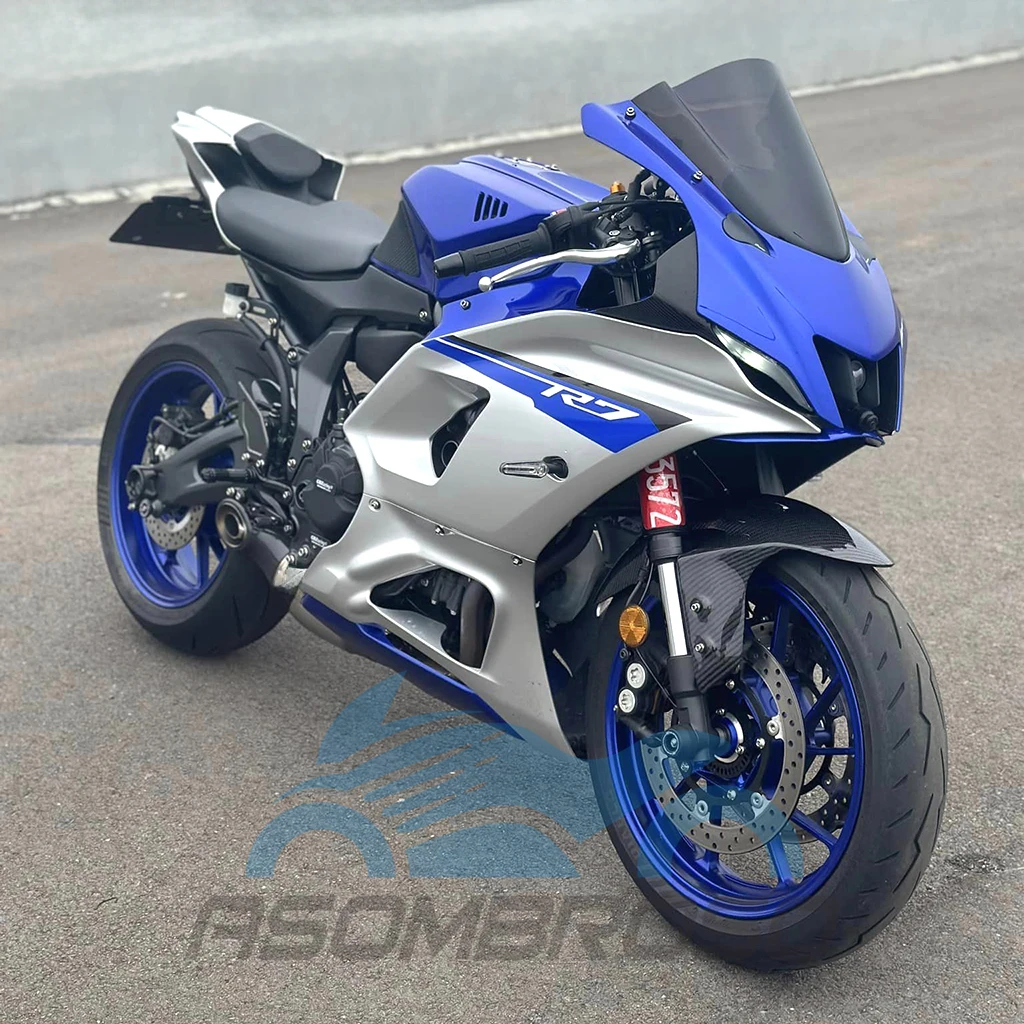 

Детали для мотоцикла Обтекатели для YAMAHA YZF R7 2022 2023 2024 ABS обтекатель КУЗОВ комплект панелей подходит для YZFR7 22 23 24