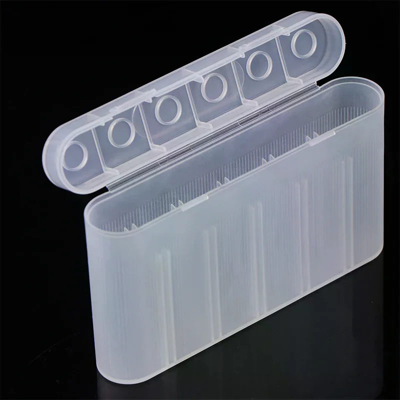 DIY Accessories 6 Slot Waterproof Storage Box For 18650 Batteries Portable Holder Case Protectors Organiser 1PC
