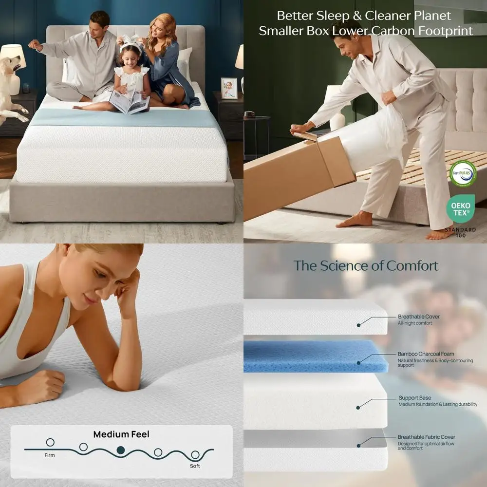 Twin Mattress, 8 In…