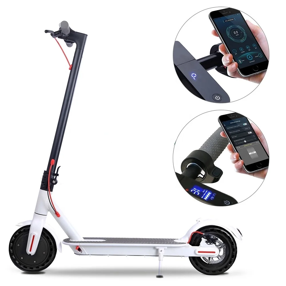 2024 Electric Scooter 2 Wheels 36v 250w Folding Adult Fast Speed 25km/h 8.5 Inch Scooter Commuting Car for Work Outdoor