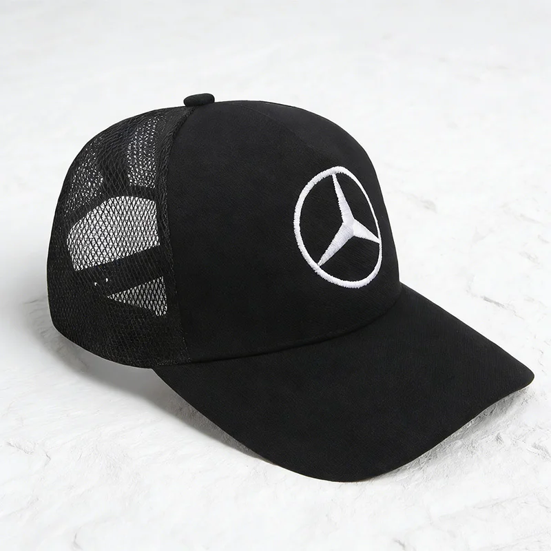 

Fashion Baseball Cap Outdoor Breathable Mesh Cap Unisex Sun Protection Hats For Mercedes Benz A C E S G Class GLC CLE CLA GLBGLS