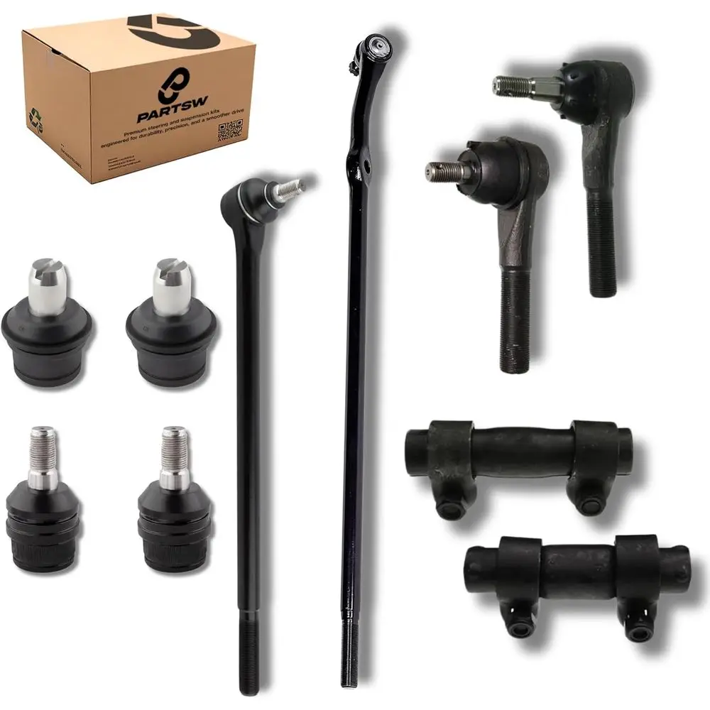 

Steering Suspension Kit Replacement for 1987-1996 RWD Vehicles, Tie Rod Ball Joint Adjusting Sleeve Included