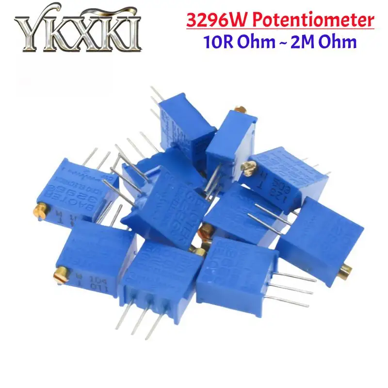 50Pcs 3296W Trimpot…