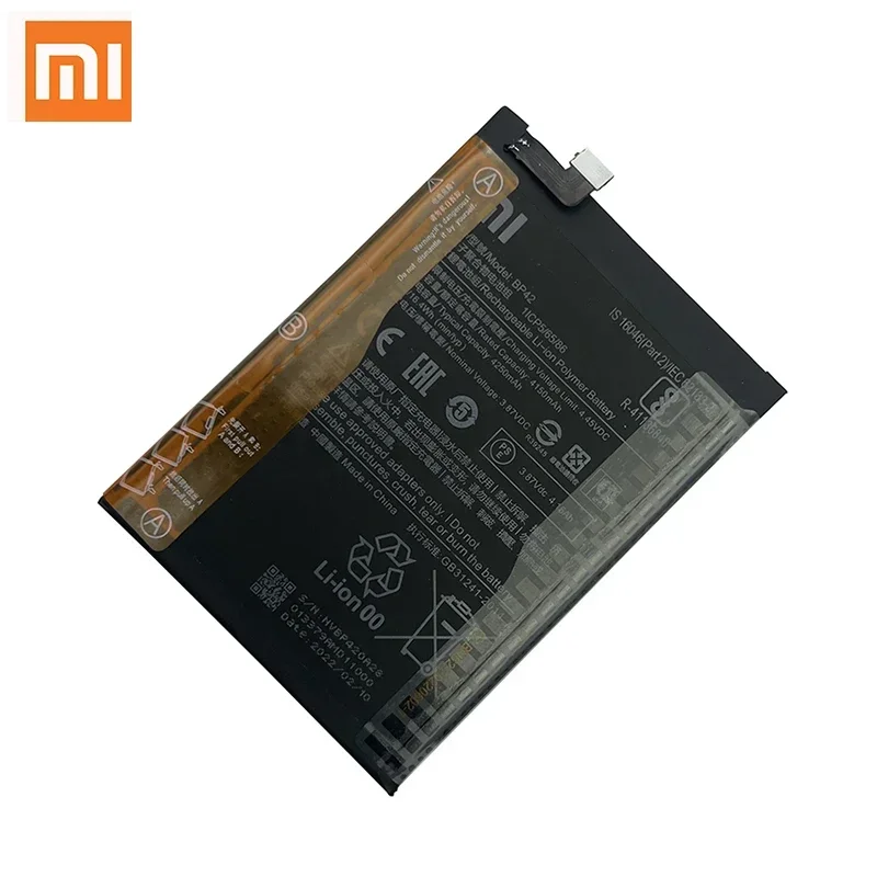 100% Original BP42 4250mAh Phone Battery For Xiaomi Mi 11 Lite Mi11 11Lite Mobile Phone Replacement Batteries Bateria