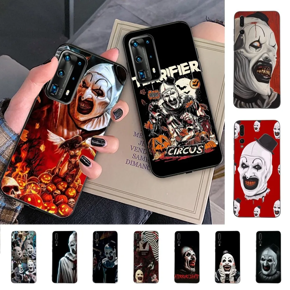 Horror Movie Terrifier Phone Case For Huawei P 8 9 10 20 30 40 50 Pro Lite Psmart Honor 10 Lite 70 Mate 20lite