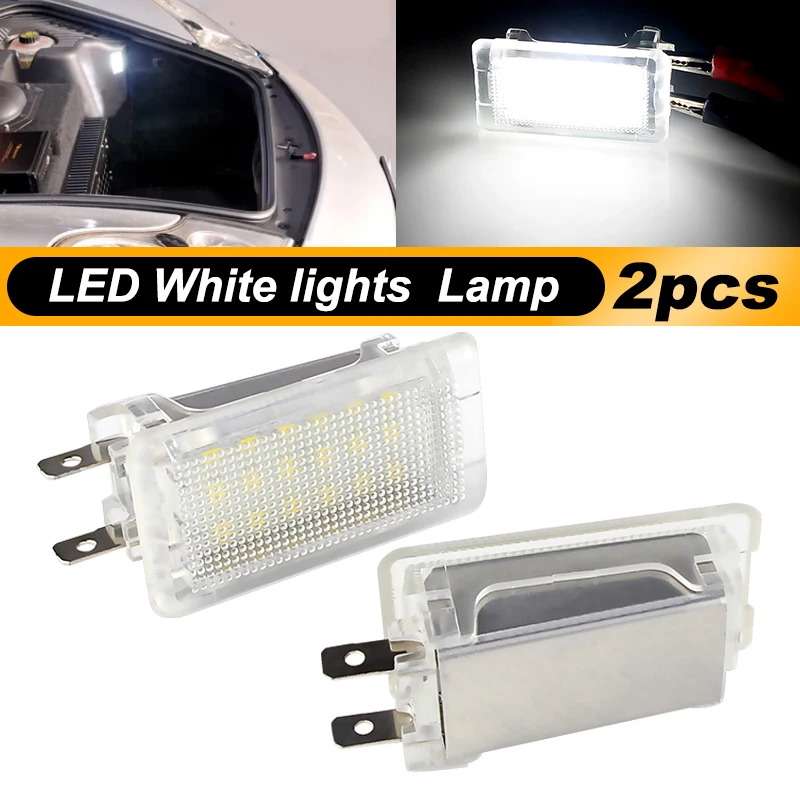 

2pcs For Porsche 911 Carrera 964 993 996 997 GT3 Boxster 986 987 Cayman LED Luggage Boot Compartment Trunk Light Error Free