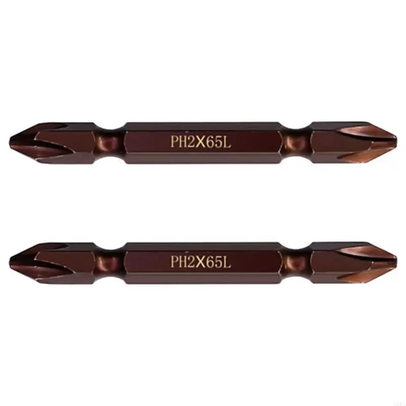 

G6KA 65mm-300mm PH2 Screwdriver Bit Alloy Steel Crosses Phillipses Double Head Hexes Shanks Screwdriver Bit