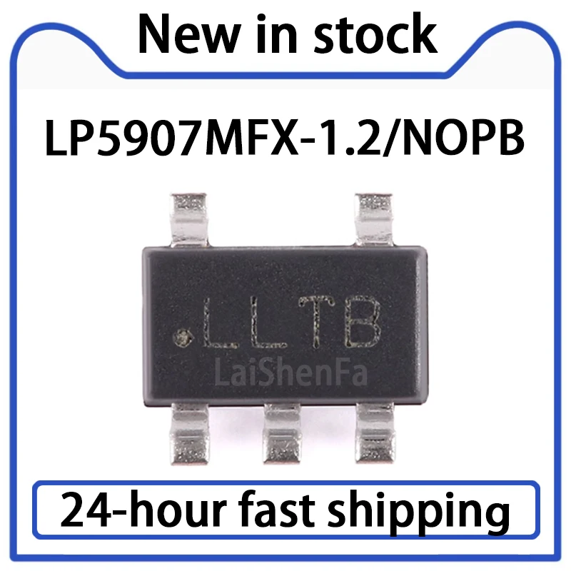 10PCS LP5907MFX-1.2/NOPB Package SOT-23-5 Low Voltage Drop Regulator (LDO) in Stock