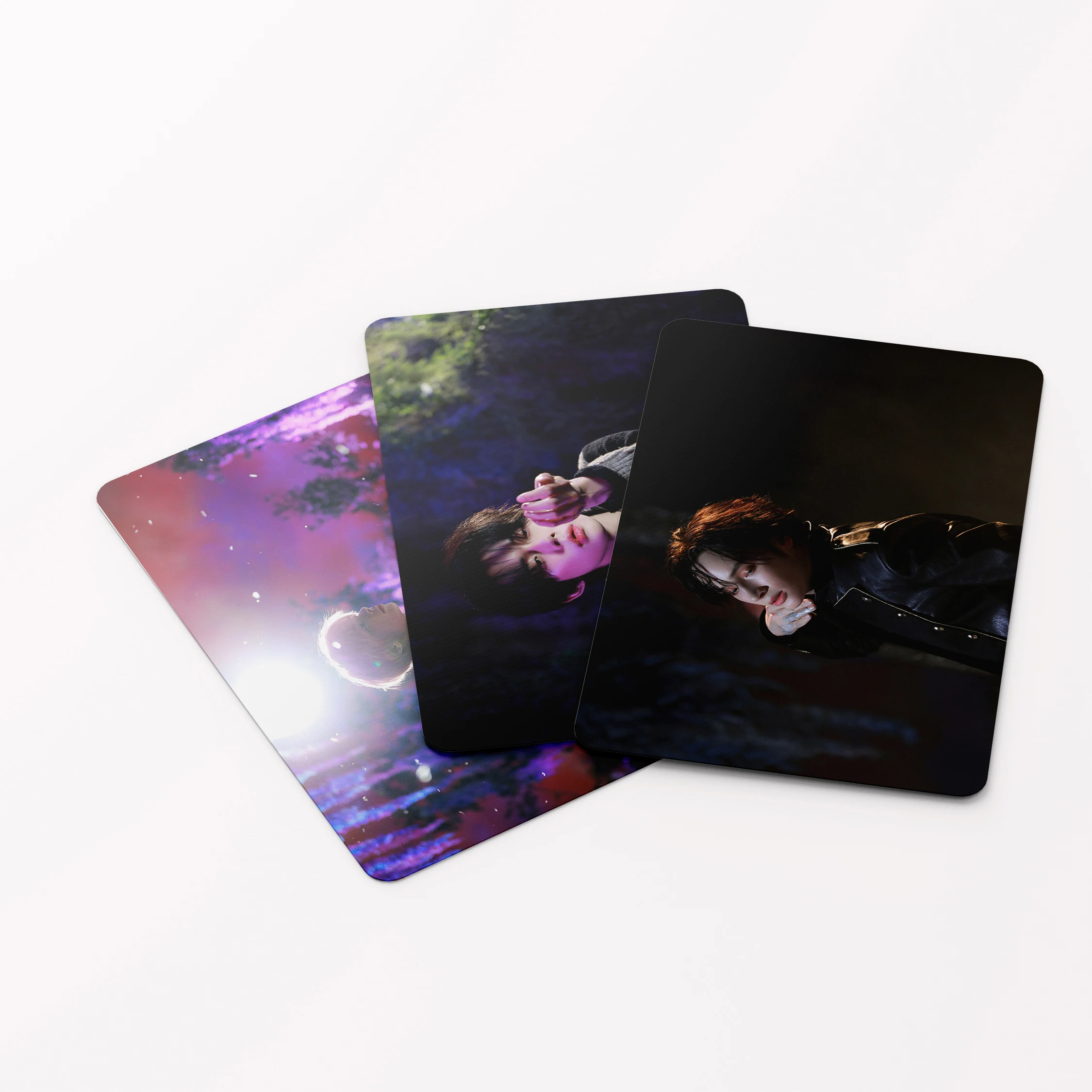 55 carte da collezione di nuovi album della band coreana Boy, piccole carte Lomo