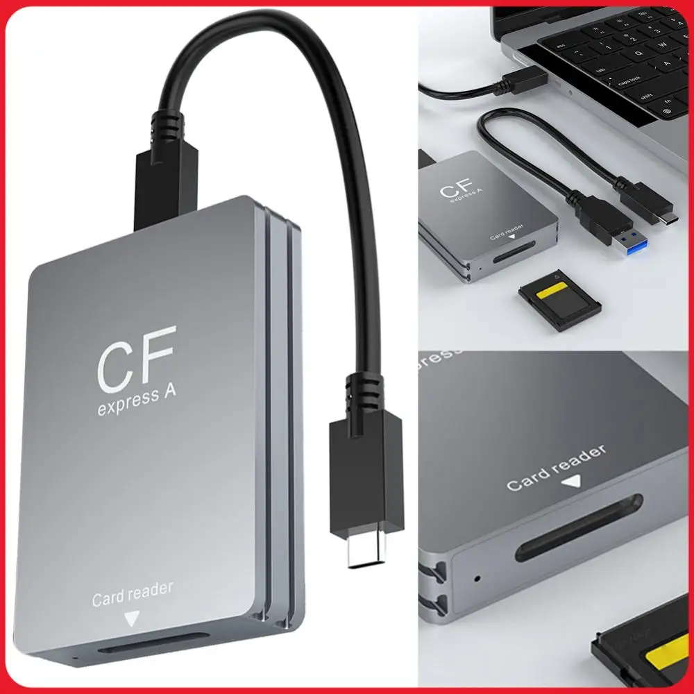 

Устройство чтения карт памяти CFexpress Type A с кабелем USB C – USB C/USB A, поддержка Android/Windows/OS для зеркальных камер