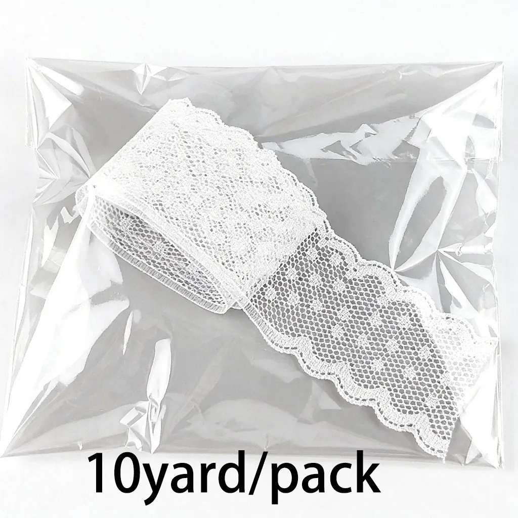 (10 Yards/Roll) 30mm Dots Lace Fabric Webbing Decoration Love Gift Packing Material Rolls