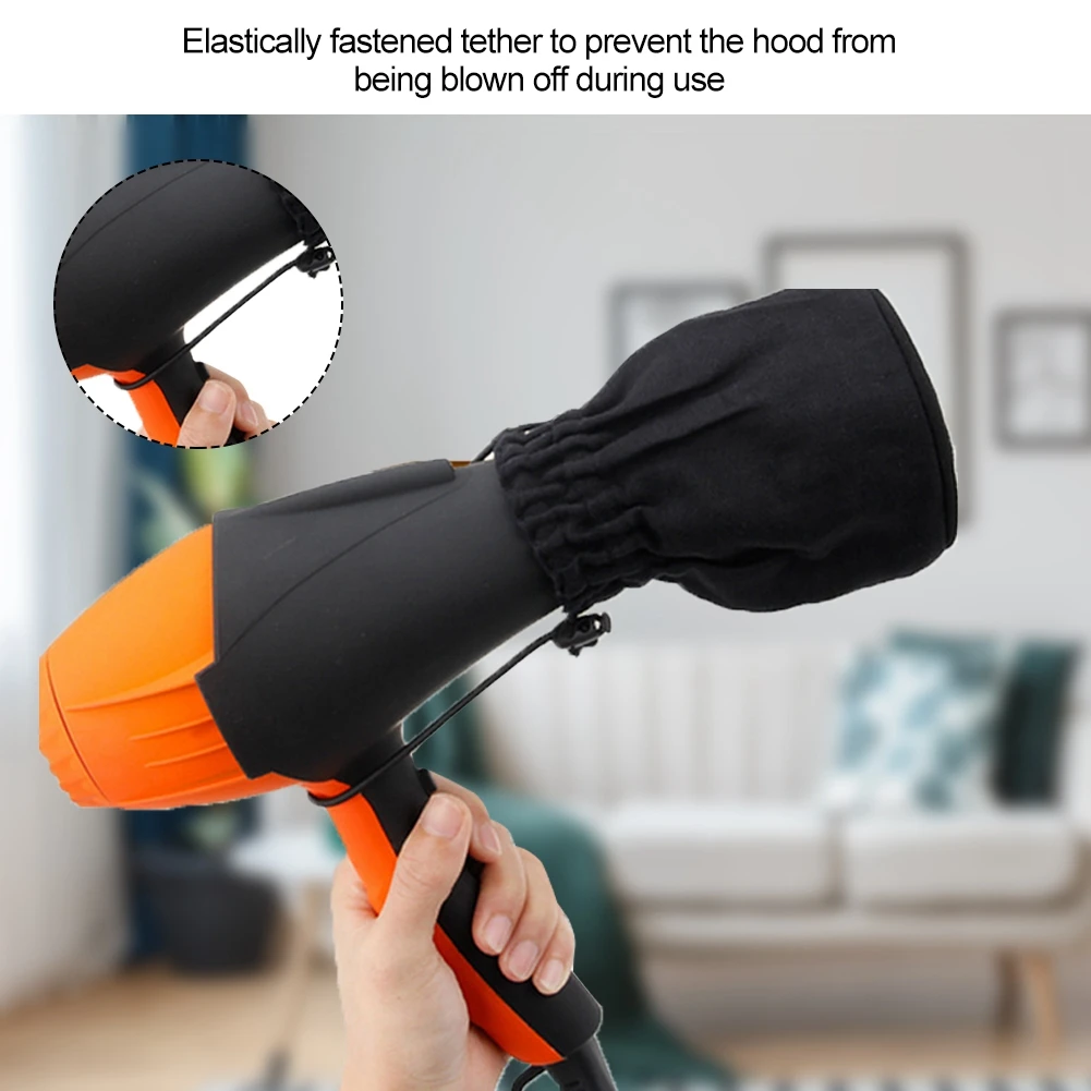 

Professional Cloth Hair Dryer Diffuser Soft Heat Distribution Hair Blower Cover Anti Frizz Curly Hair Styling Accessory for Home