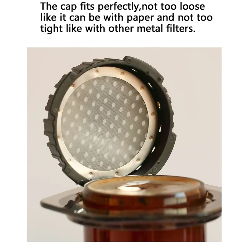 

Suitable for 261mm Coffee Pot Metal Stainless Steel Circular Mesh Filter