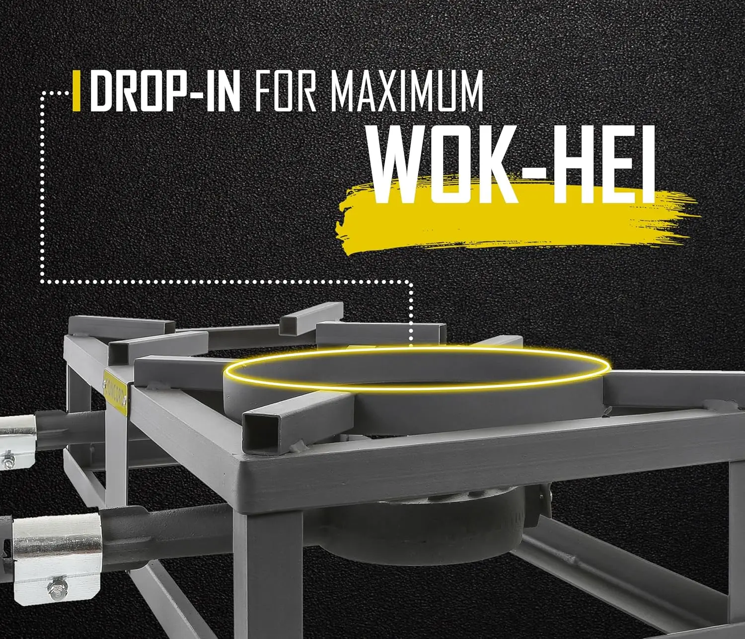 Queimador externo de propano THE BLOCK BURNER MAX 200K BTU - Wok e camping