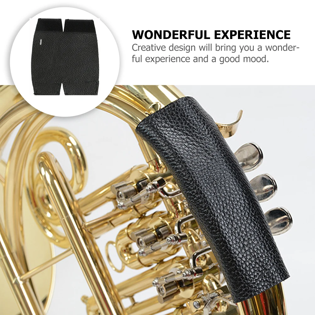 

Horn Hand Protection Pad Breathable Design Humanized Installation Convenient Decorative Complementary Instrument Guard