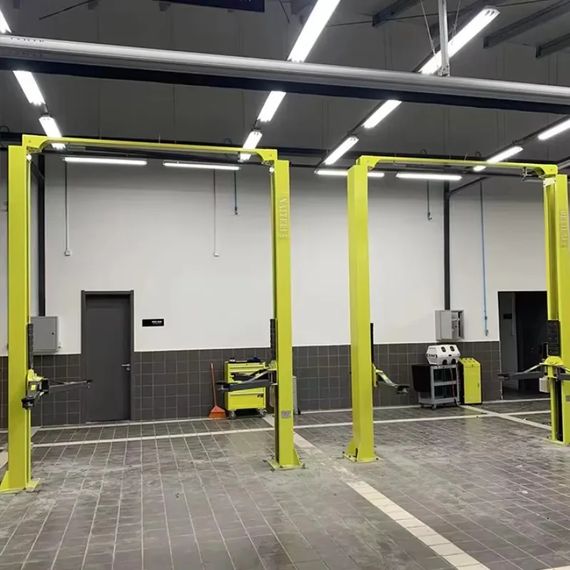2 Post Lift Car Maintenance Equipment Hydraulic Car Lift Mini Two Post Car Lift Garage Home Parking System