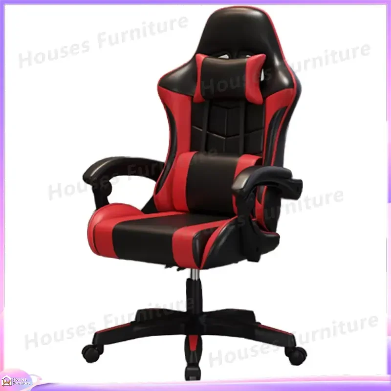ergonomic-racing-gaming-chair-with-massage-function-footrest-pu-leather-breathable-backrest-swivel-office-computer-chair-for