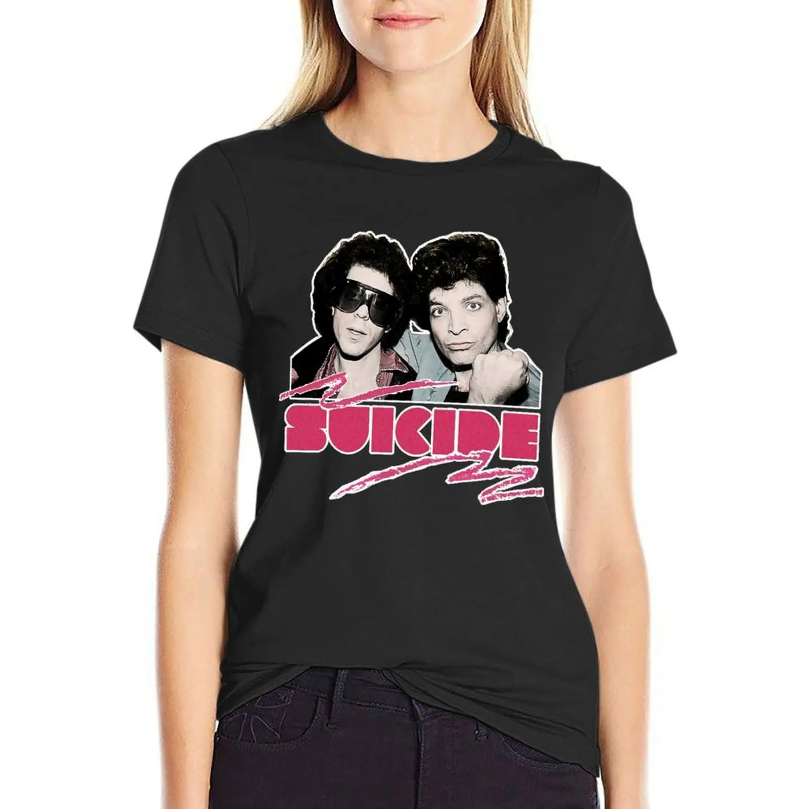 

Mártin Rev/álán Vegá/Súicide T-Shirt plus size tops sports fans customs funny Women t-shirts