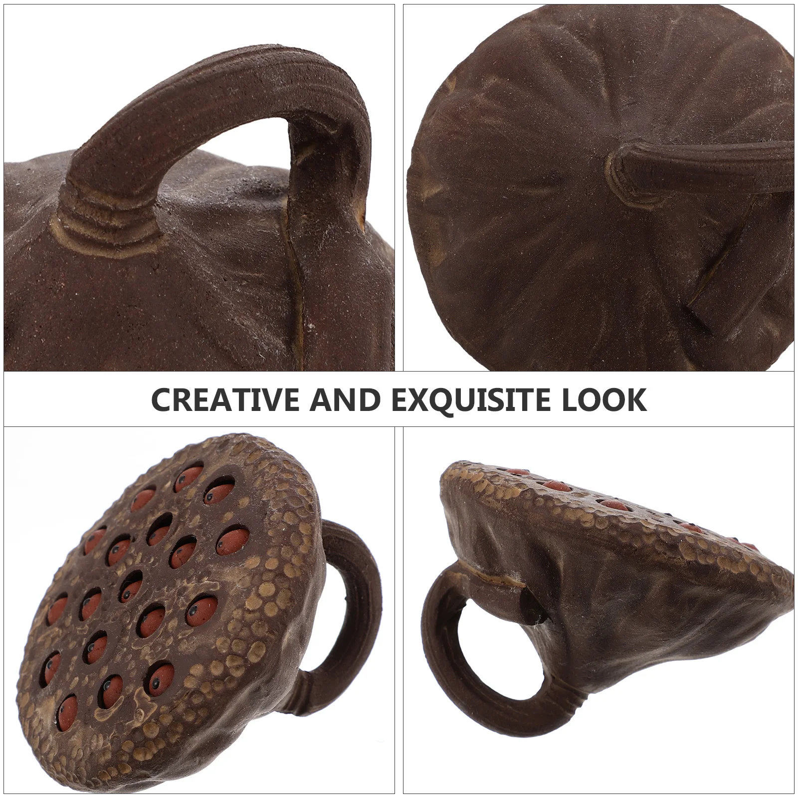 

Purple Tea Pet Decorative Ornament for Home Office Fengshui Tea Decor Desktop Ornament Household Furnishings