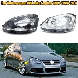 For Volkswagen VW Jetta Sagitar MK5  2006 2007 2008 2009 2010 2011 Car Front Bumper Headlight Head Light Lamp