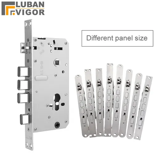 Imagen 1 del producto Bloqueo de huella dactilar dedicado, estructura de engranaje interno, antiatascos para bloqueo inteligente, relleno 6068 para varios tamaños de panel