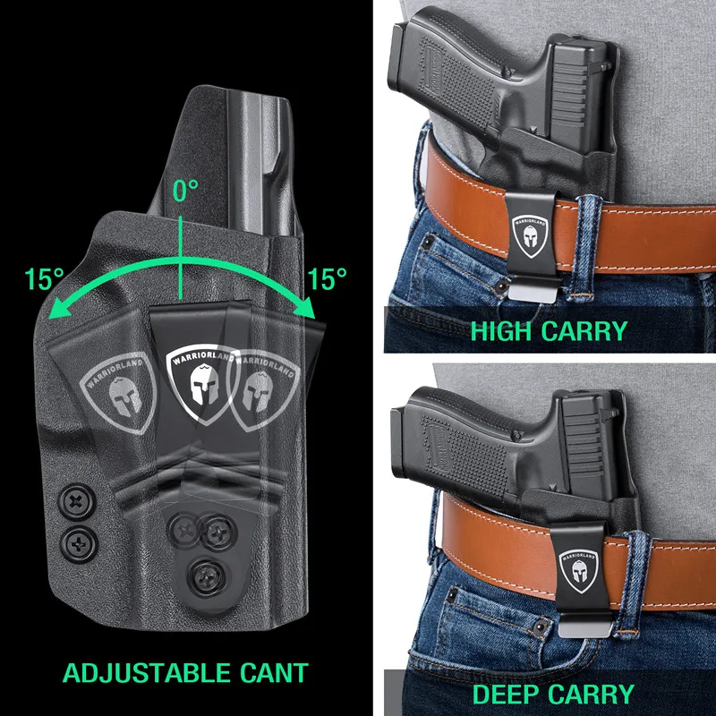 IWB Kydex Holster with Steel Claw Inside Waistband Increase Wing for Taurus TS9 Or CZ P10C 9mm Concealed Carry Right Hand Brand