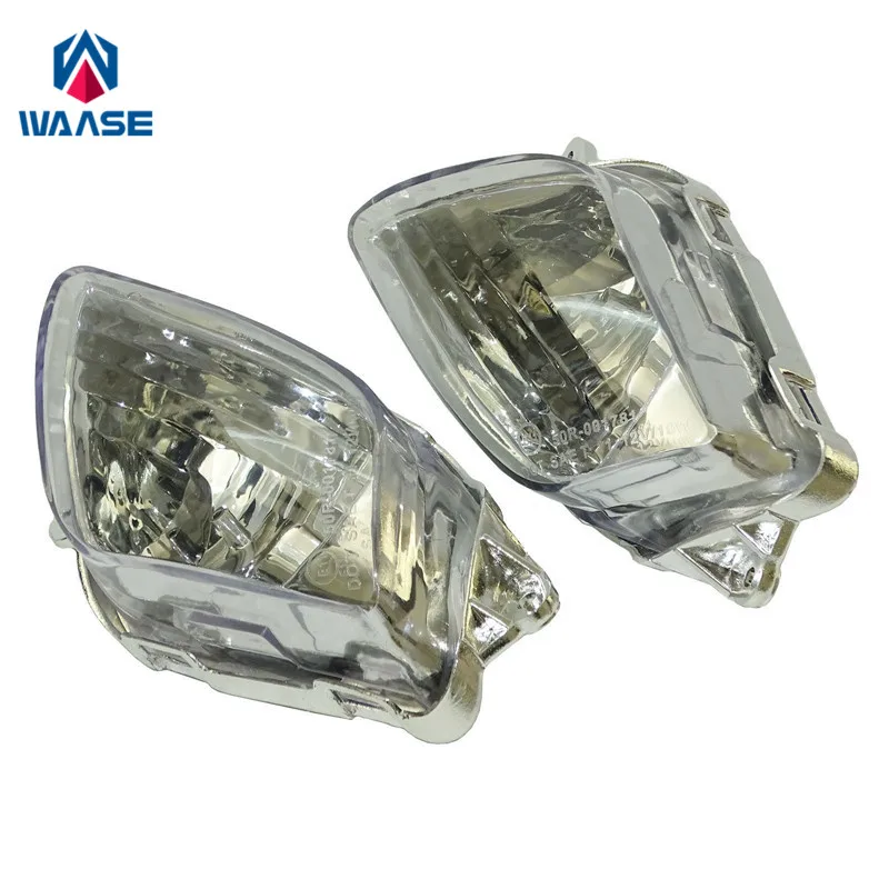 WAASE Motorcycle Front Turn Signals Blinker Indicator Winkers Light Housing Lenses For Honda CBR1100XX 1999 2000 2001 2002-2006