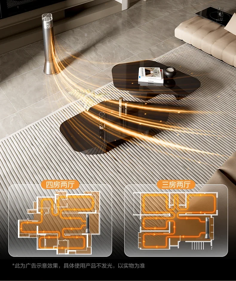 Электрический обогреватель вертикального графена 220 В для домашнего использования, быстрый и эффективный нагрев