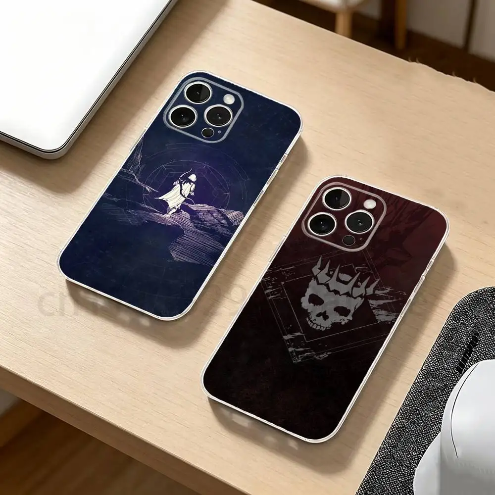 Coque de téléphone en silicone Destiny 2 pour iPhone 17, 16, 15, 14, 13, 12, 11, XR, Pro, Max, Plus, mini, transparente et souple