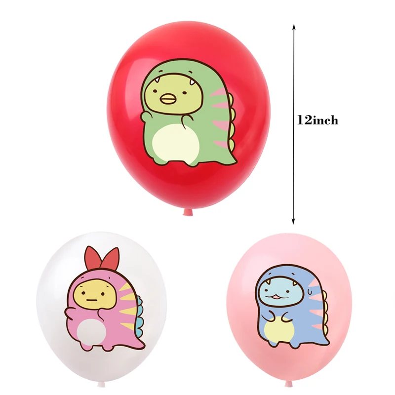 Eliminating game Sumikko gurashi Birthday Party Decoration Latex Balloon 32 inch number Backdrop Banner Cake Topper Baby Shower image 5