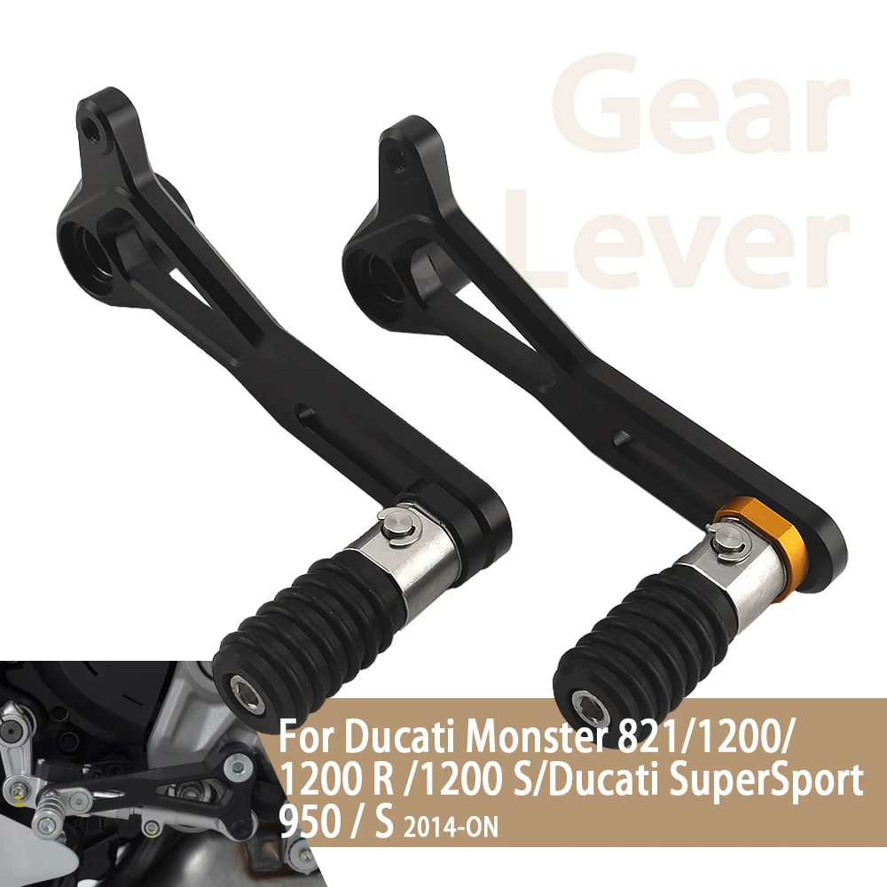 

Motorcycle Gear Lever Adjustable Clutch Lever Shift Lever Rod Quick Shifter For Ducati Monster 821 1200 1200R 1200S Accessories