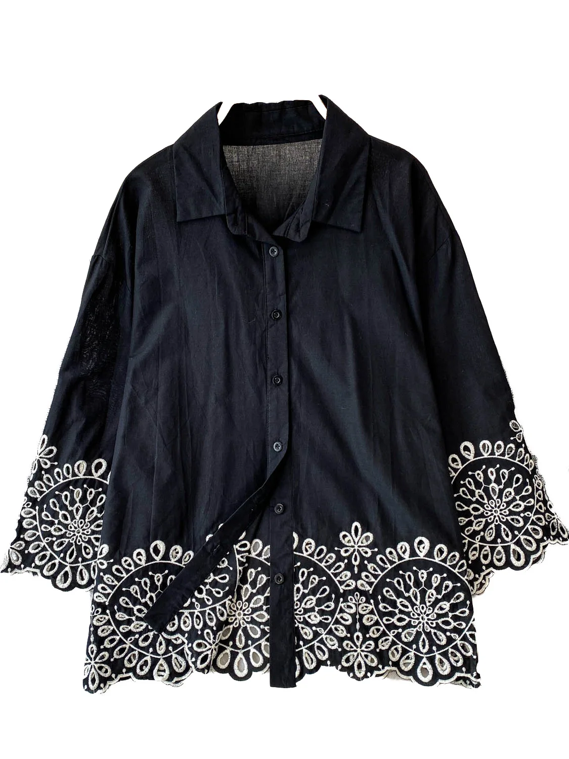 المرأة طويلة Sve هوك زهرة الجوف خارج الحماية من الشمس irt عارضة فضفاض التخسيس أعلى الكورية Sle تخفيف Faion