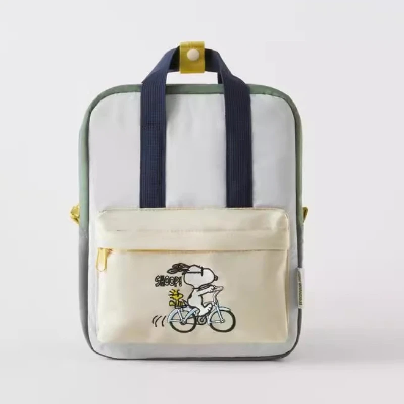 Neue ursprüngliche Cartoon Snoopy Rucksack Tasche Kindergarten Schult asche Geschenk